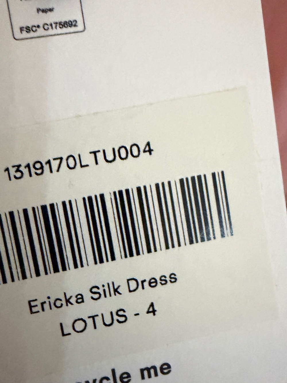 Reformation Ericka Silk Dress NEW NWT - Picture 4 of 5